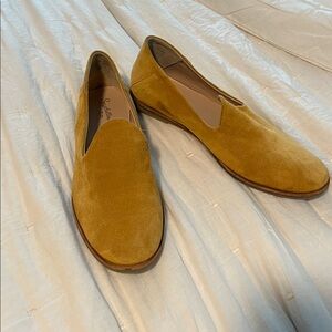 Seychelles Shoes Women 8.5 Loafer Slip On Suede Yellow flat